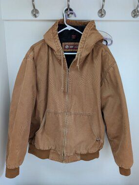 Dri-Duck Brown Heavy Canvas w/Quilted Lining Work Jacket - Size XL